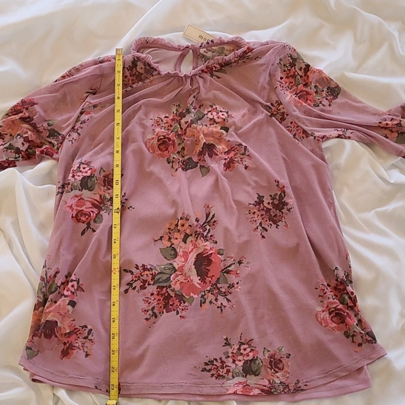 NWT - Monteau, Tank/Tee Sheer Two Piece L-XL - Picture 5 of 8